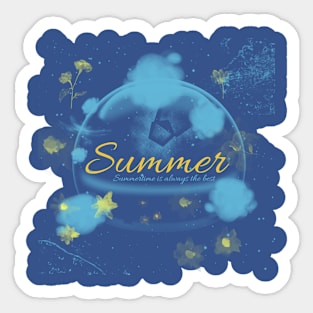 Summer Season Sticker
